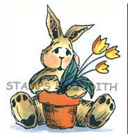 M-02 Lg. Tulip Bunny